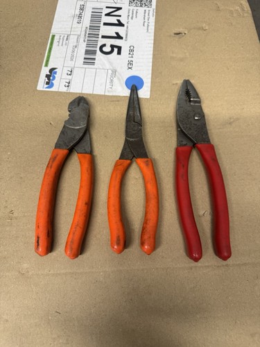 Snap plier set - on,