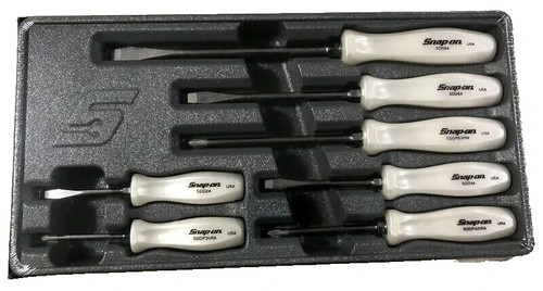 Snap tools pearl white 7pc - on,