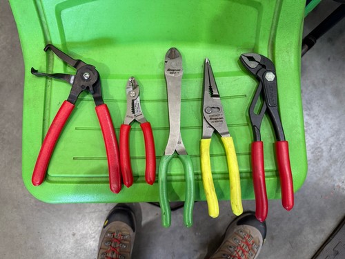 Snapon tools plier lot - ,