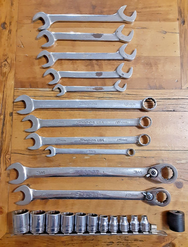 Snap tools mixed - 23-pc,