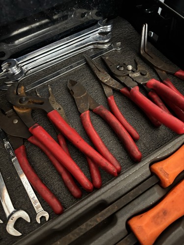 Snap piece hand - tool, set